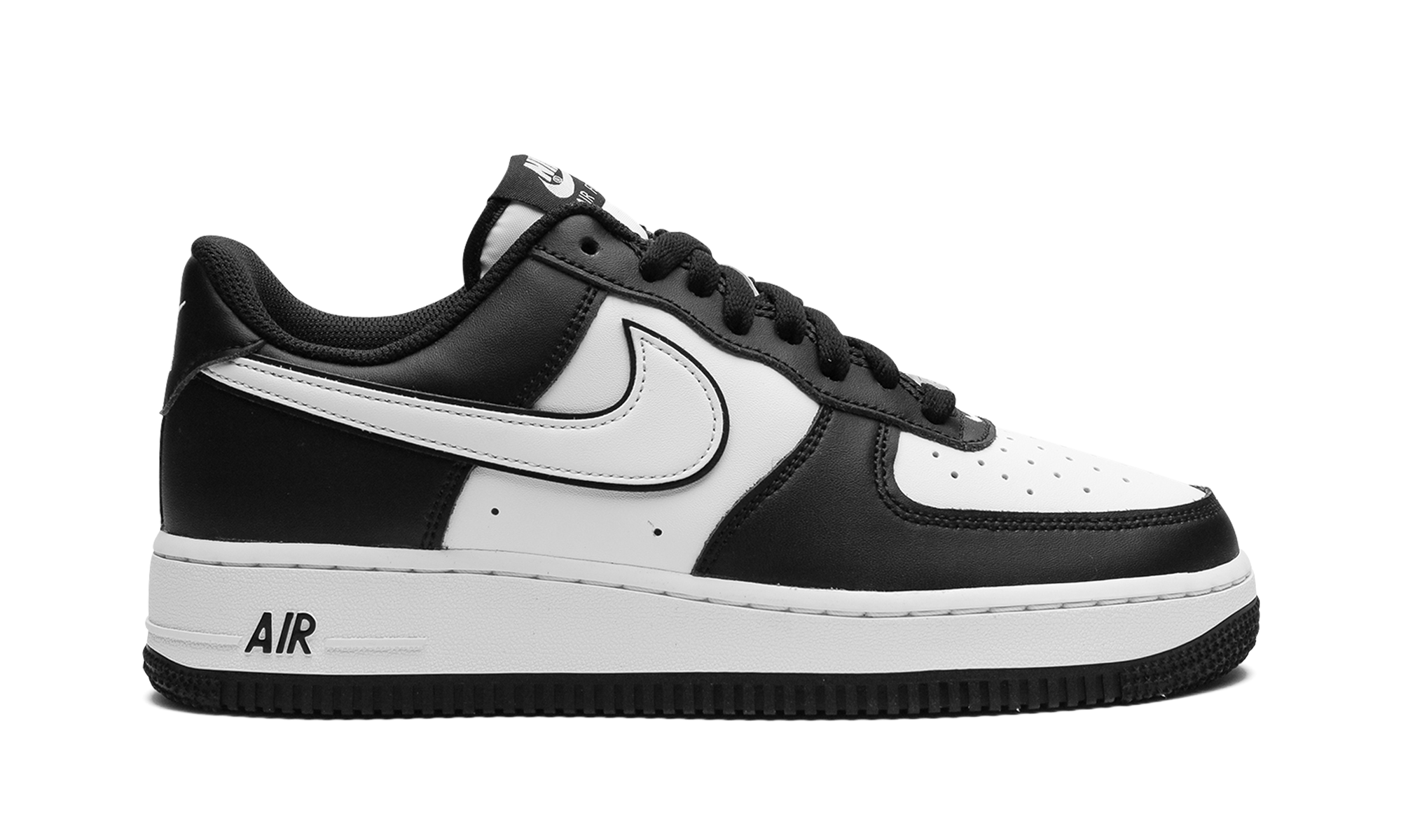 nike air force 1 low 07 white swoosh panda+DV0788-001+right view