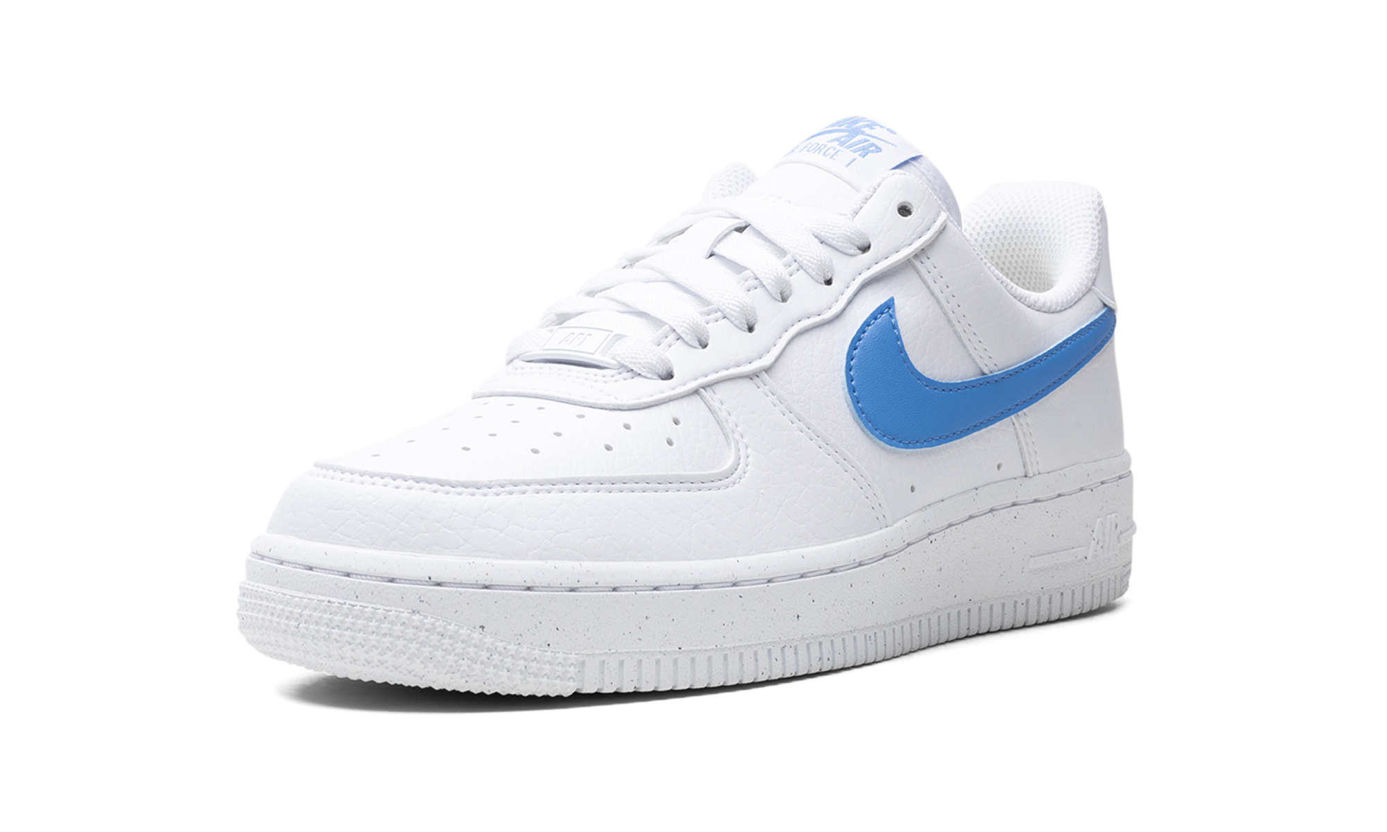 nike air force 1 low 07 white university blue women s+DV3808-103+left diagnol single view