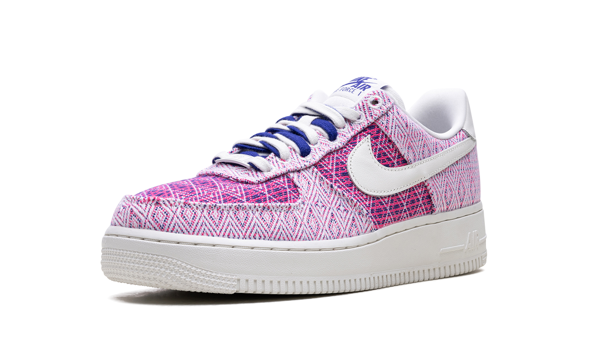 nike air force 1 low 07 woven together women s+HF5128-902+left diagnol single view