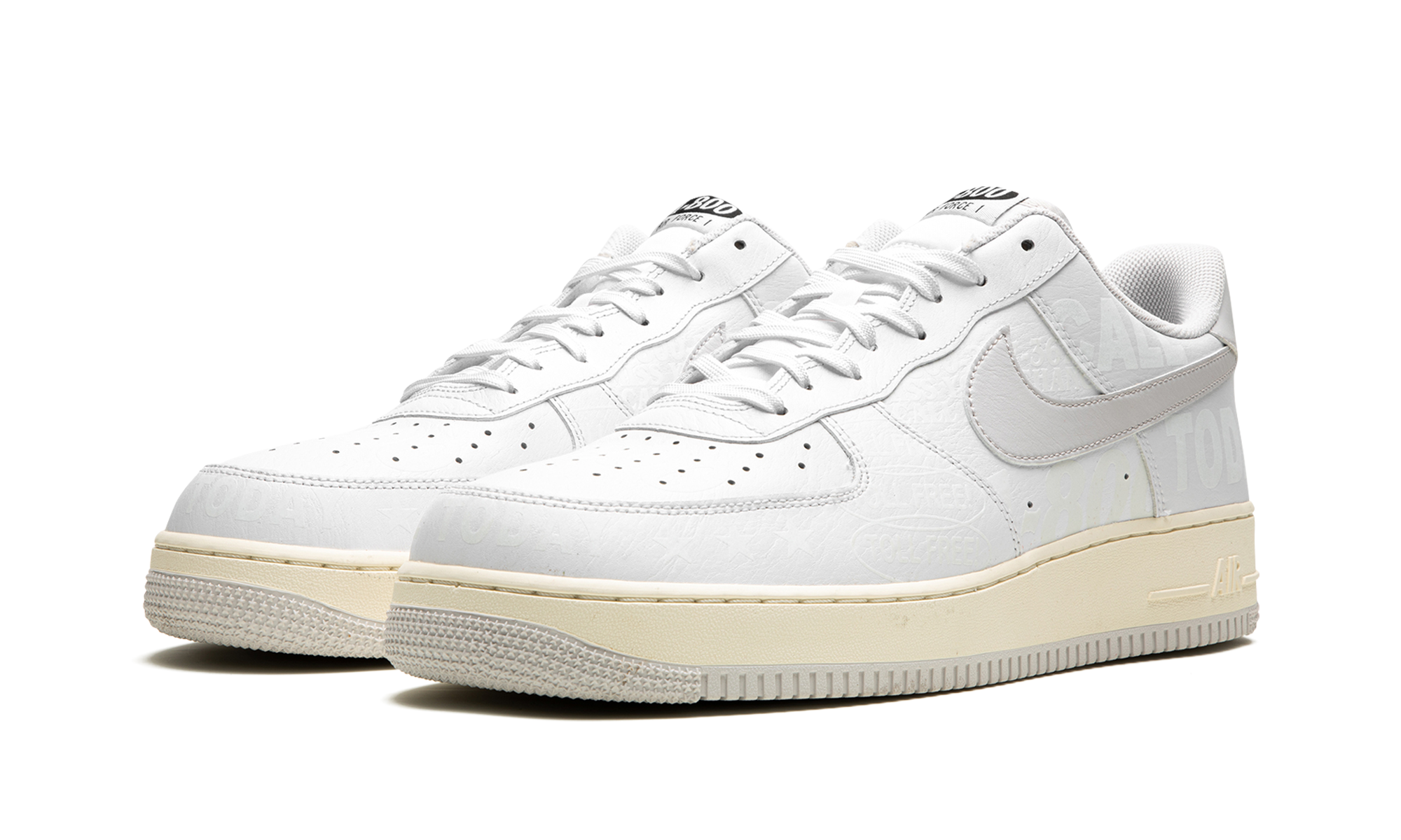 nike air force 1 low 1 800+CJ1631-100+diagnol left view