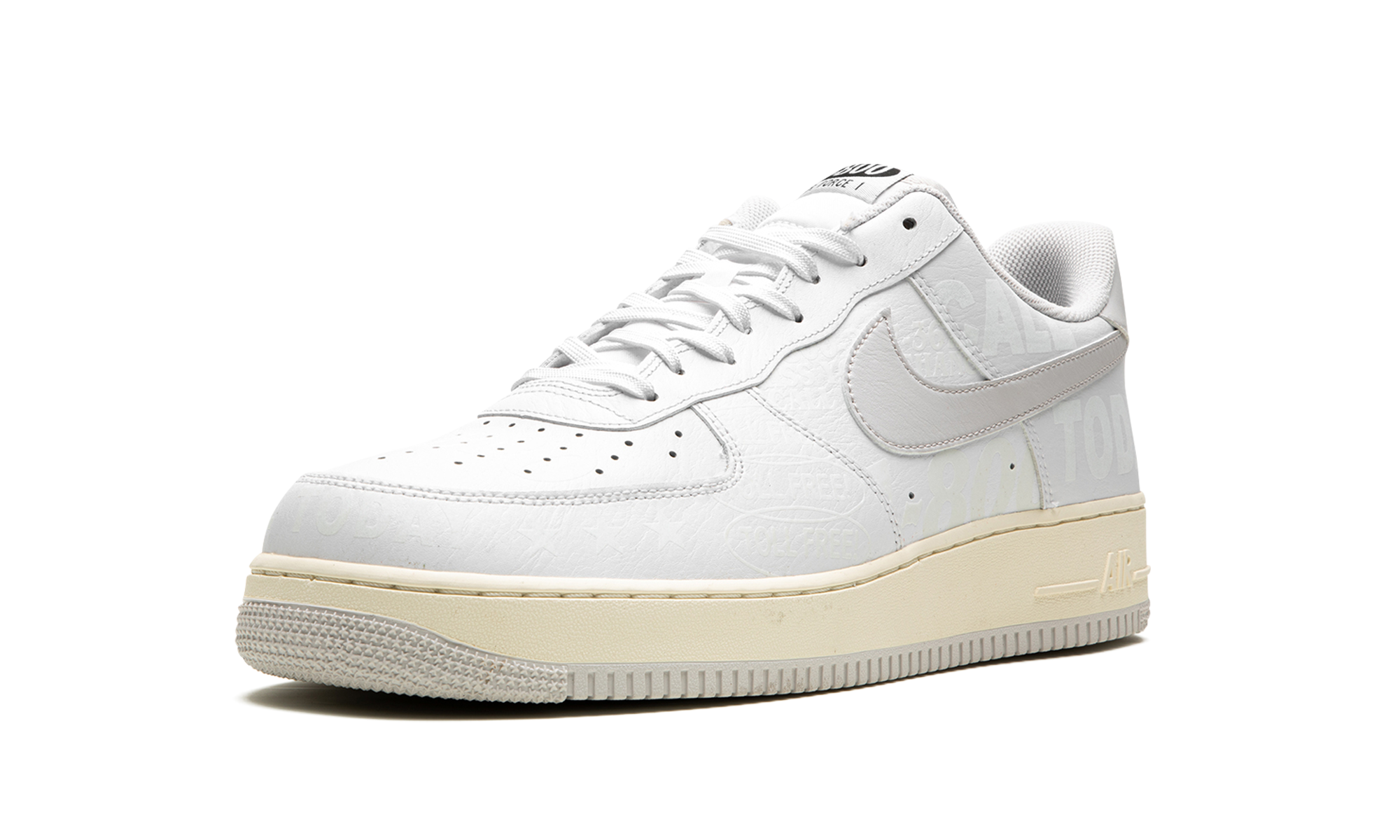 nike air force 1 low 1 800+CJ1631-100+left diagnol single view