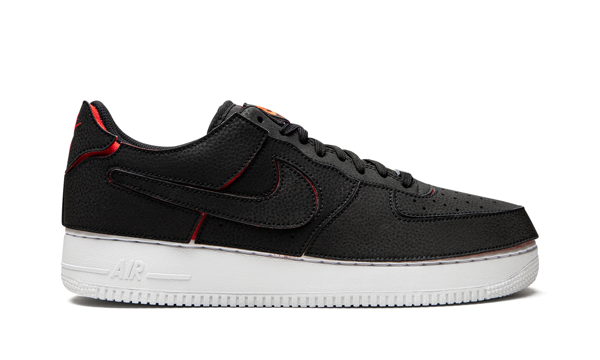 nike air force 1 low 1 1 black chile red+DD2429-001+right view