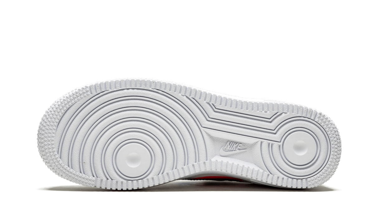 nike air force 1 low 3d glasses gs+BV2551-100+bottom view