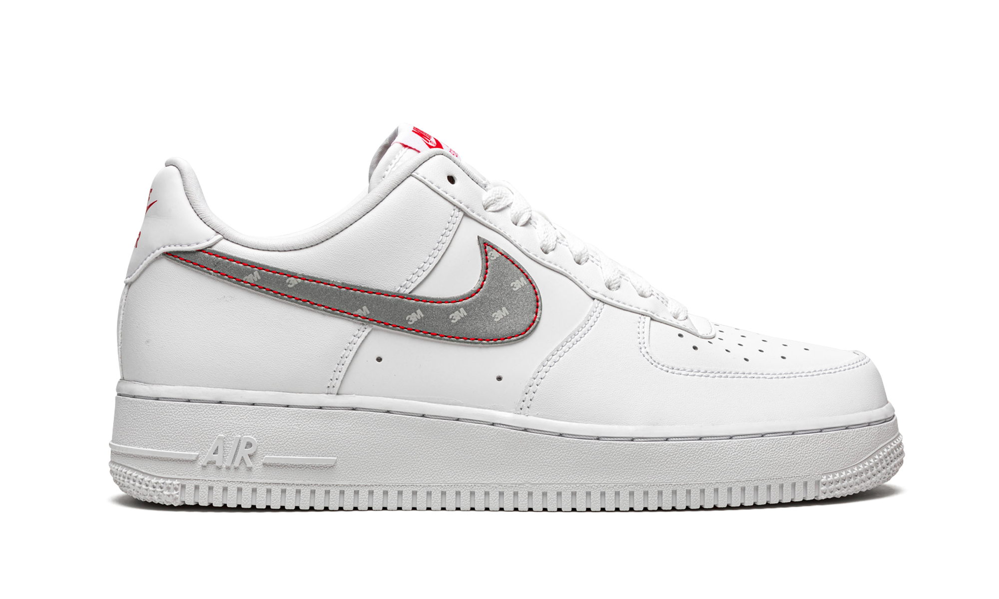 nike air force 1 low 3m swoosh white+CT2296-100+right view
