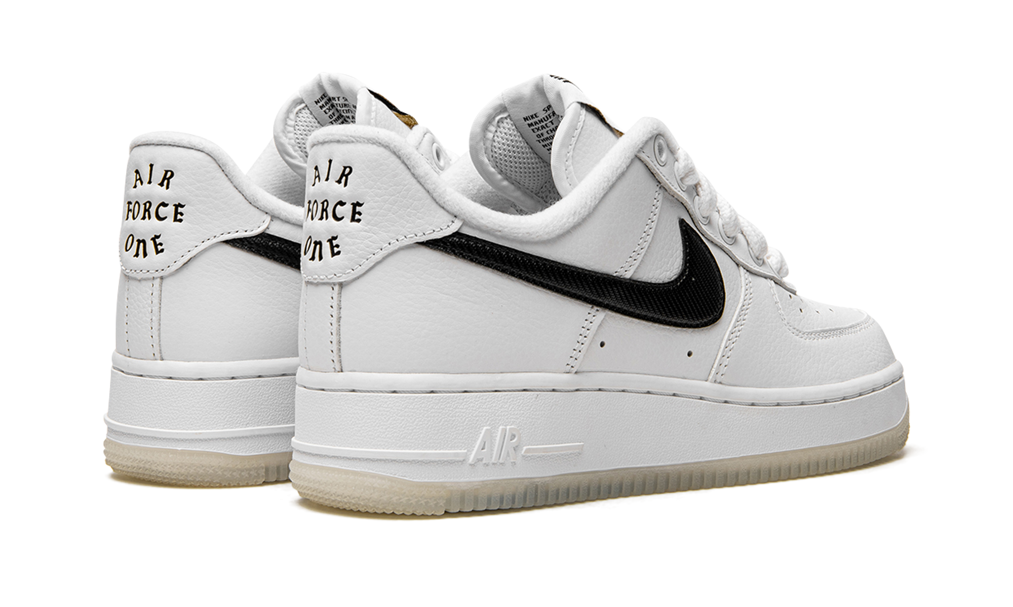 nike air force 1 low 40th anniversary edition bronx origins+DX2305-100+diagnol right behind view
