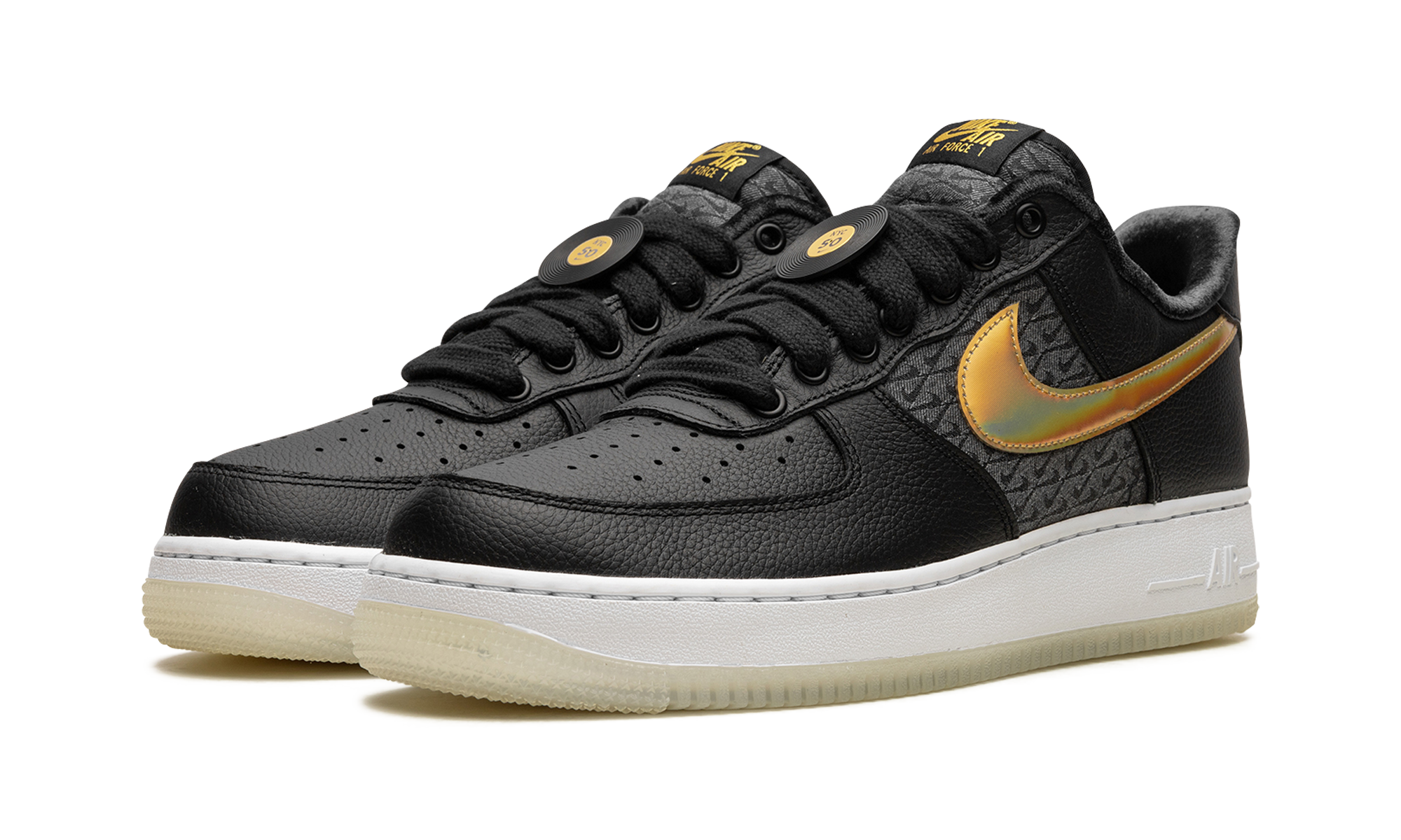 nike air force 1 low 50th anniversary of hip hop bronx origins+FN6835-010+diagnol left view