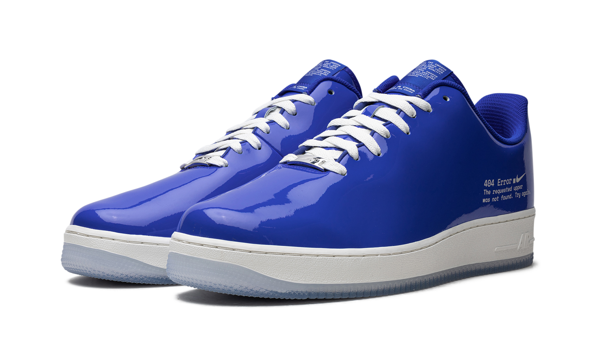 nike air force 1 low swoosh 404 error+HJ1060-400+diagnol left view