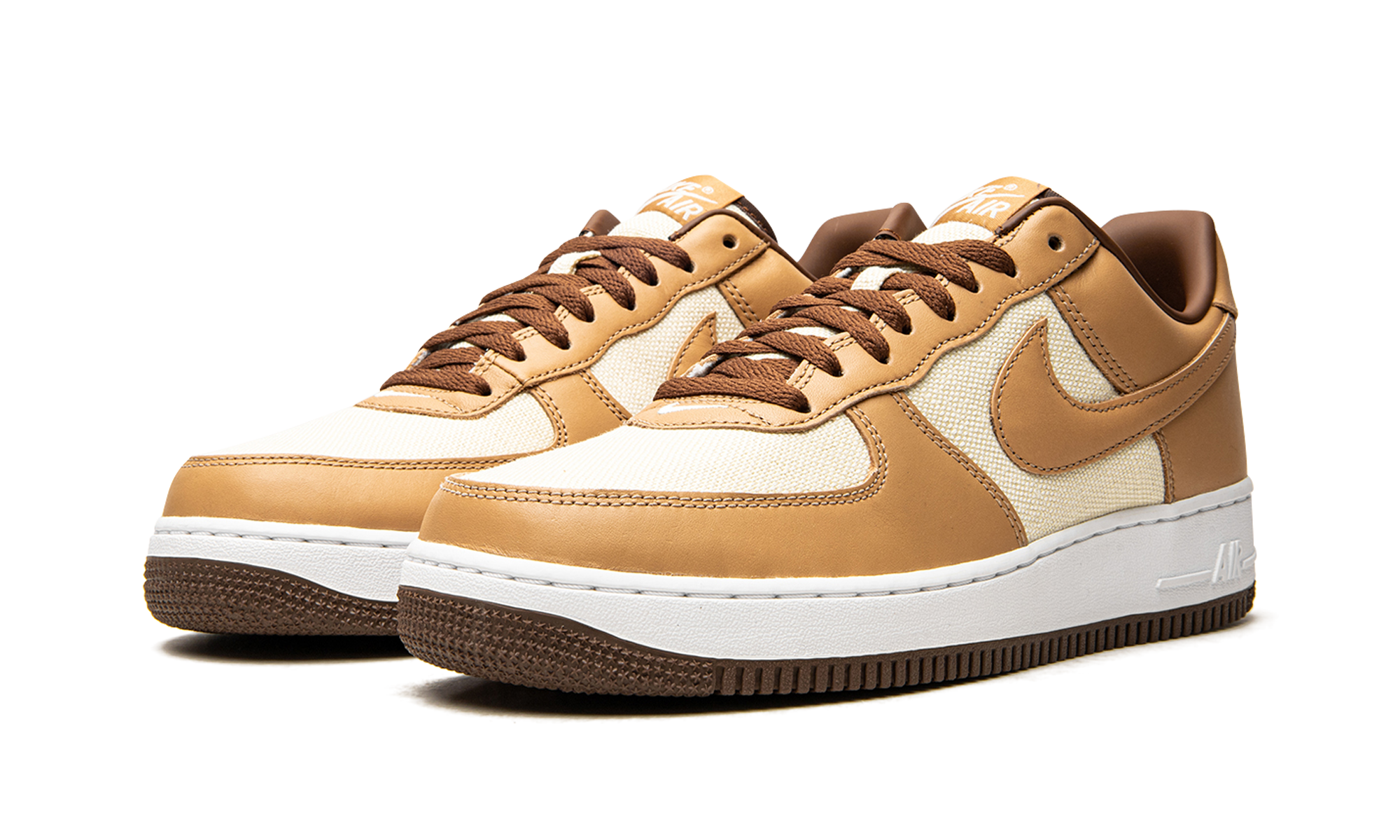 nike air force 1 low acorn 2021+DJ6395-100+diagnol left view