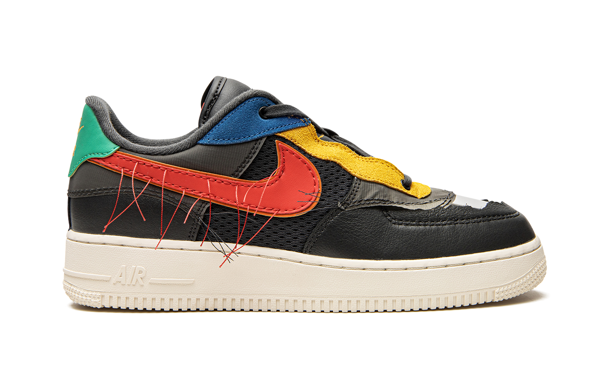 nike air force 1 low bhm 2020+CT5534-001+right view