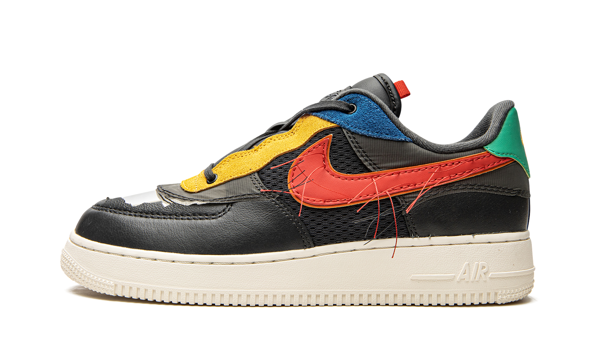 nike air force 1 low bhm 2020+CT5534-001+diagnol right view 1