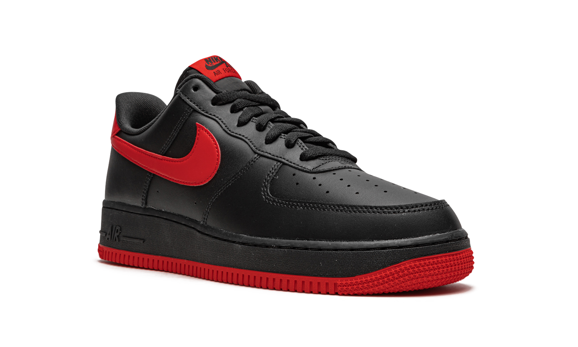 nike air force 1 low bred+DC2911-001+diagnol right view