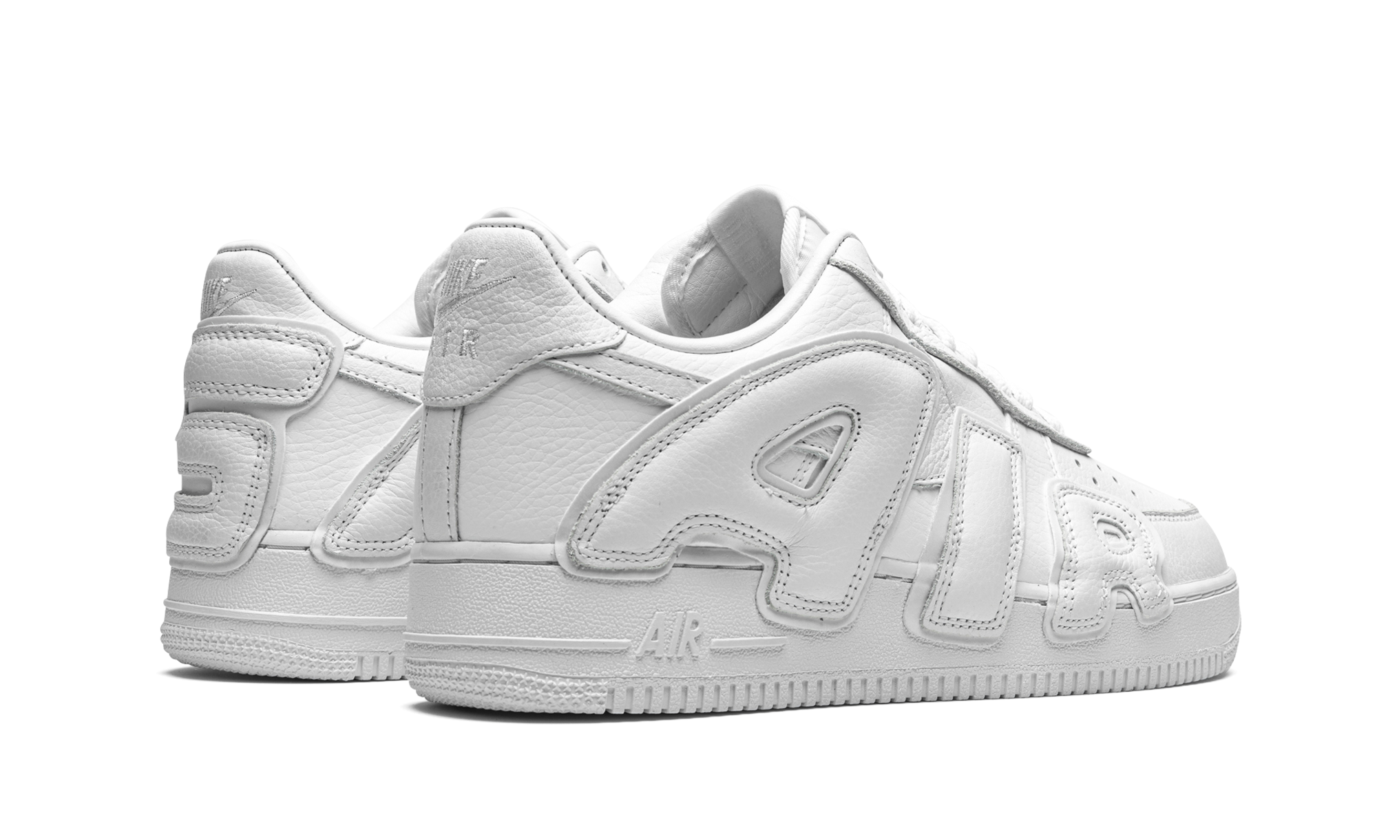 nike air force 1 low cactus plant flea market white 2020+DD7050-100+diagnol right behind view