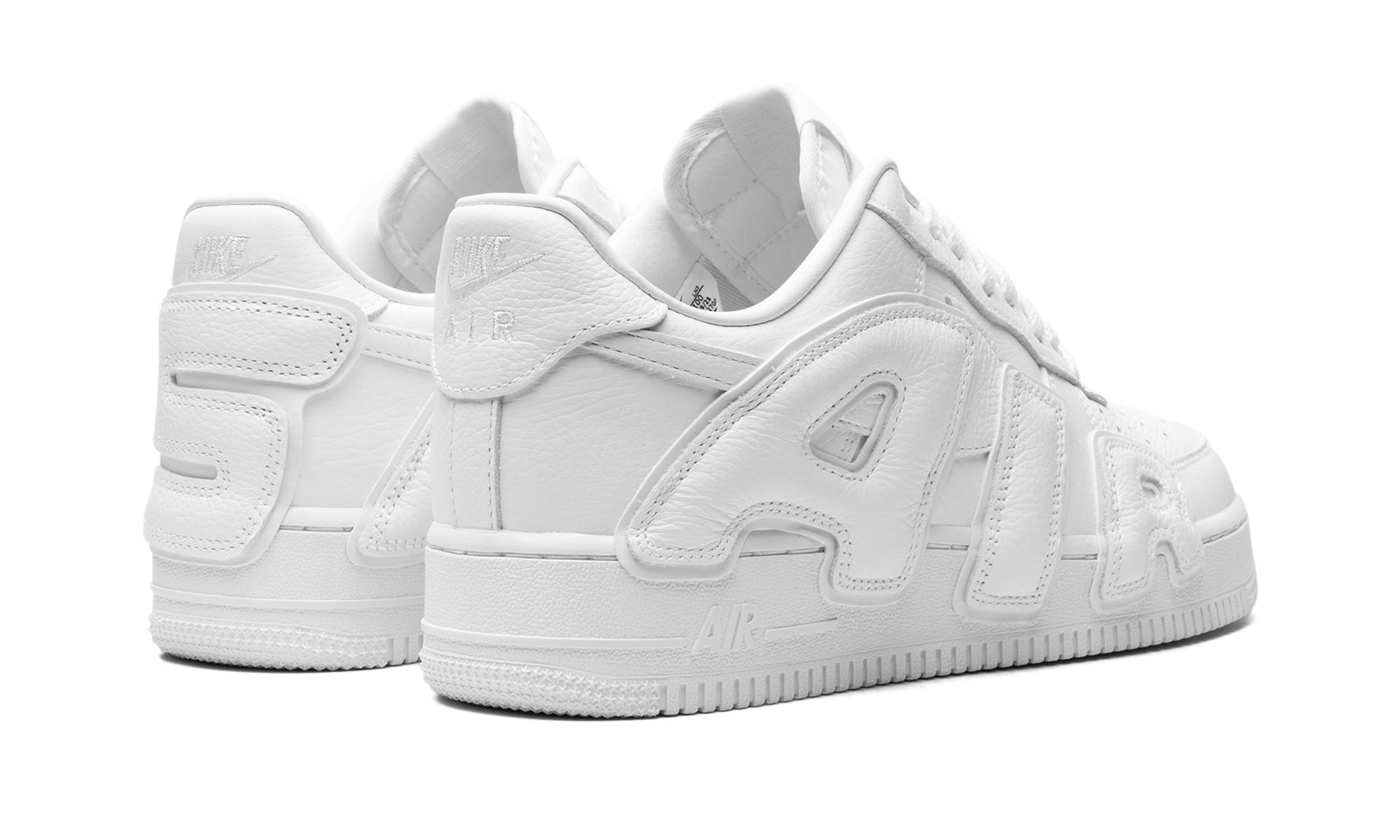 nike air force 1 low cactus plant flea market white 2024+FQ7069-100+diagnol right behind view