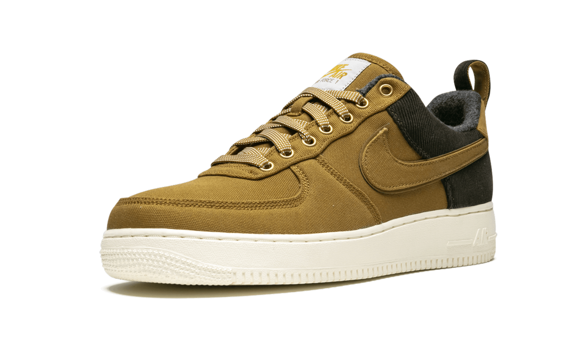 nike air force 1 low carhartt wip ale brown+AV4113-200+left diagnol single view