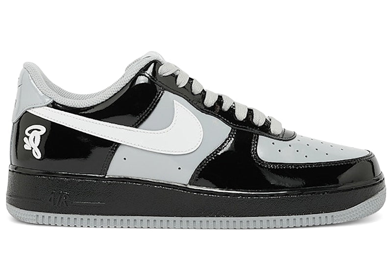 Nike Air Force 1 Low Syna Central Cee Black White Smoke Grey