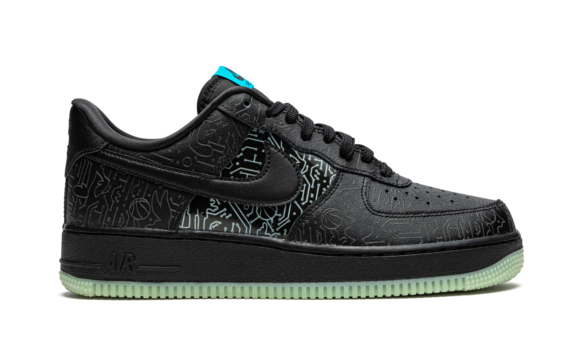 nike air force 1 low computer chip space jam+DH5354-001+right view
