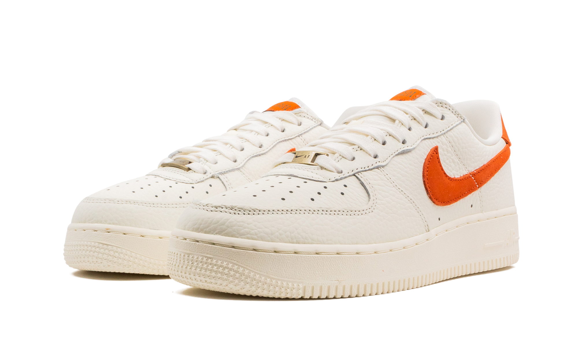 nike air force 1 low craft mantra orange+CV1755-100+diagnol left view