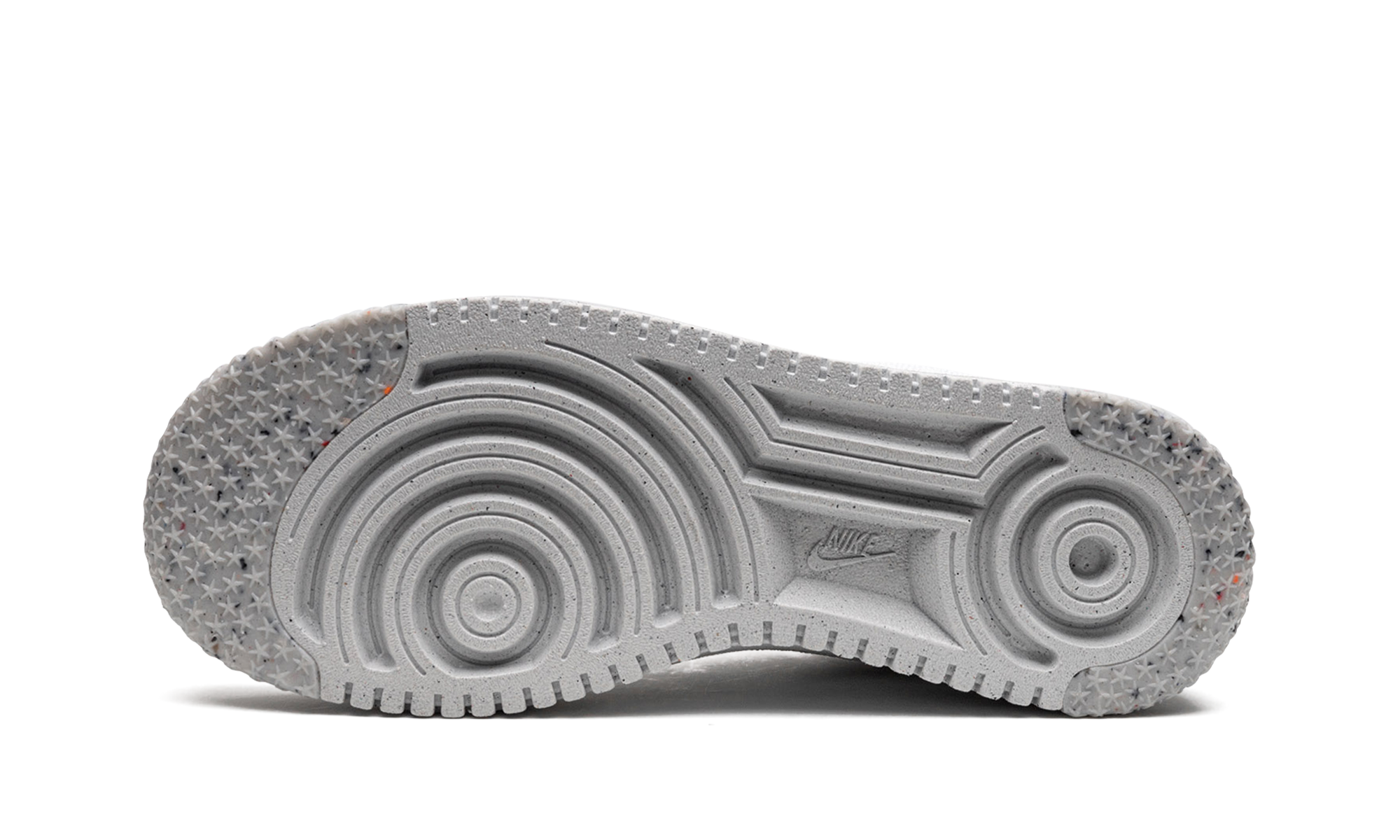 nike air force 1 low crater flyknit white platinum tint+DM0590-100+bottom view