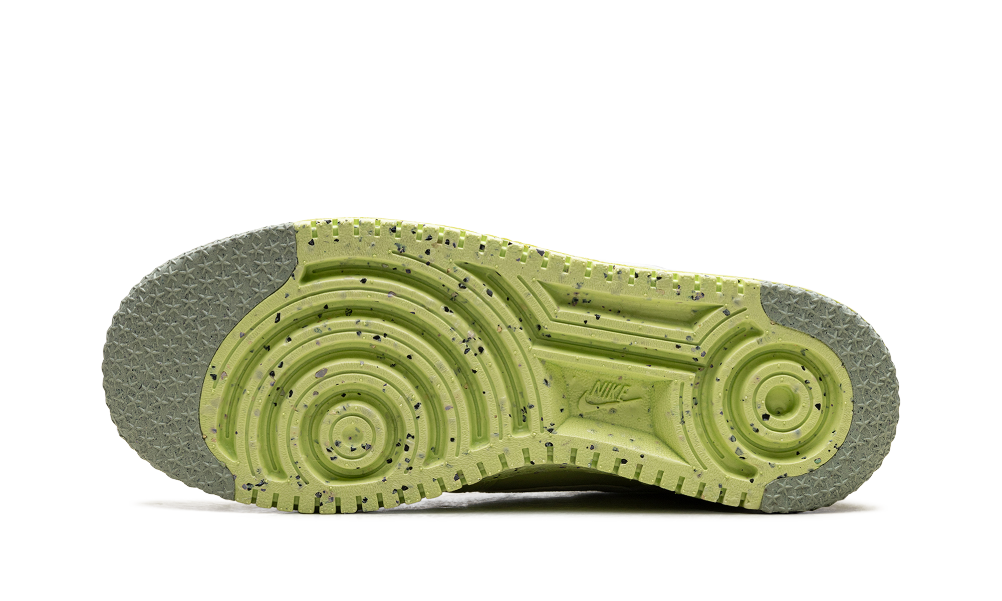 nike air force 1 low crater light lemon twist+DH2521-700+bottom view