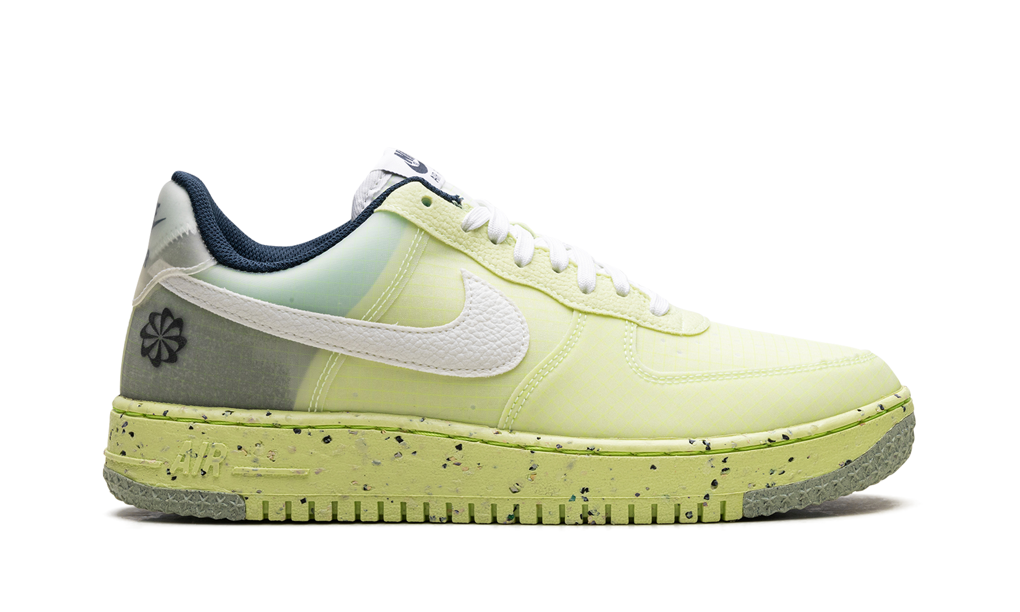 nike air force 1 low crater light lemon twist+DH2521-700+right view