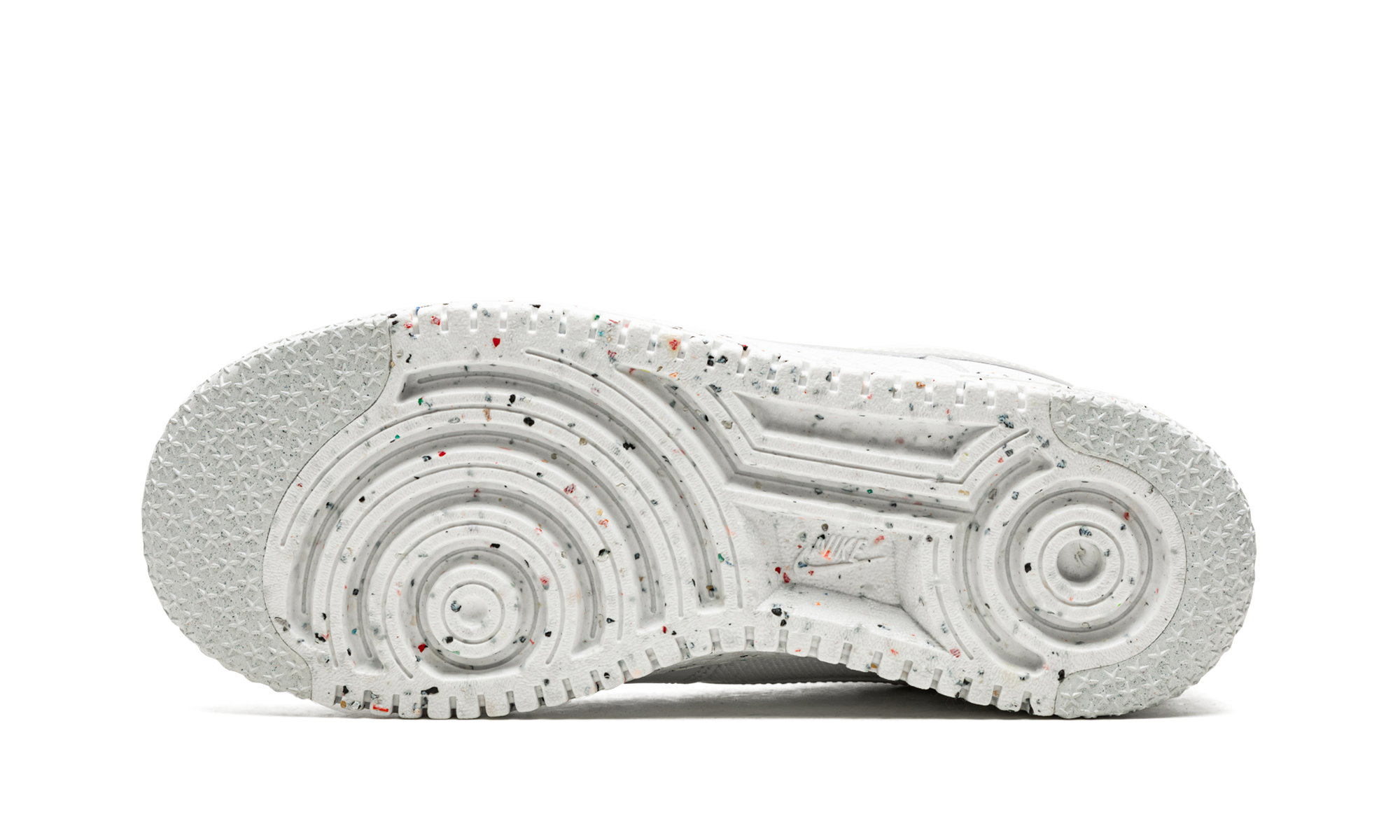 nike air force 1 low crater next nature white speckled sole+DH8083-100+bottom view