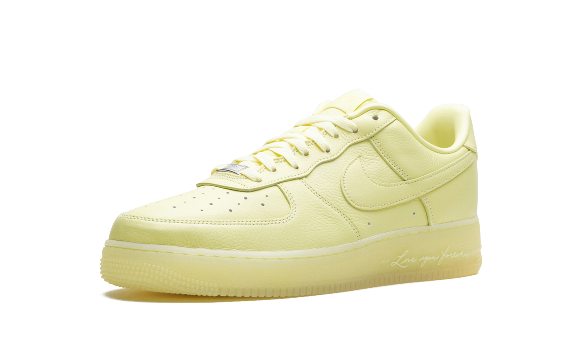nike air force 1 low drake nocta certified lover boy citron tint+CZ8065-800+left diagnol single view