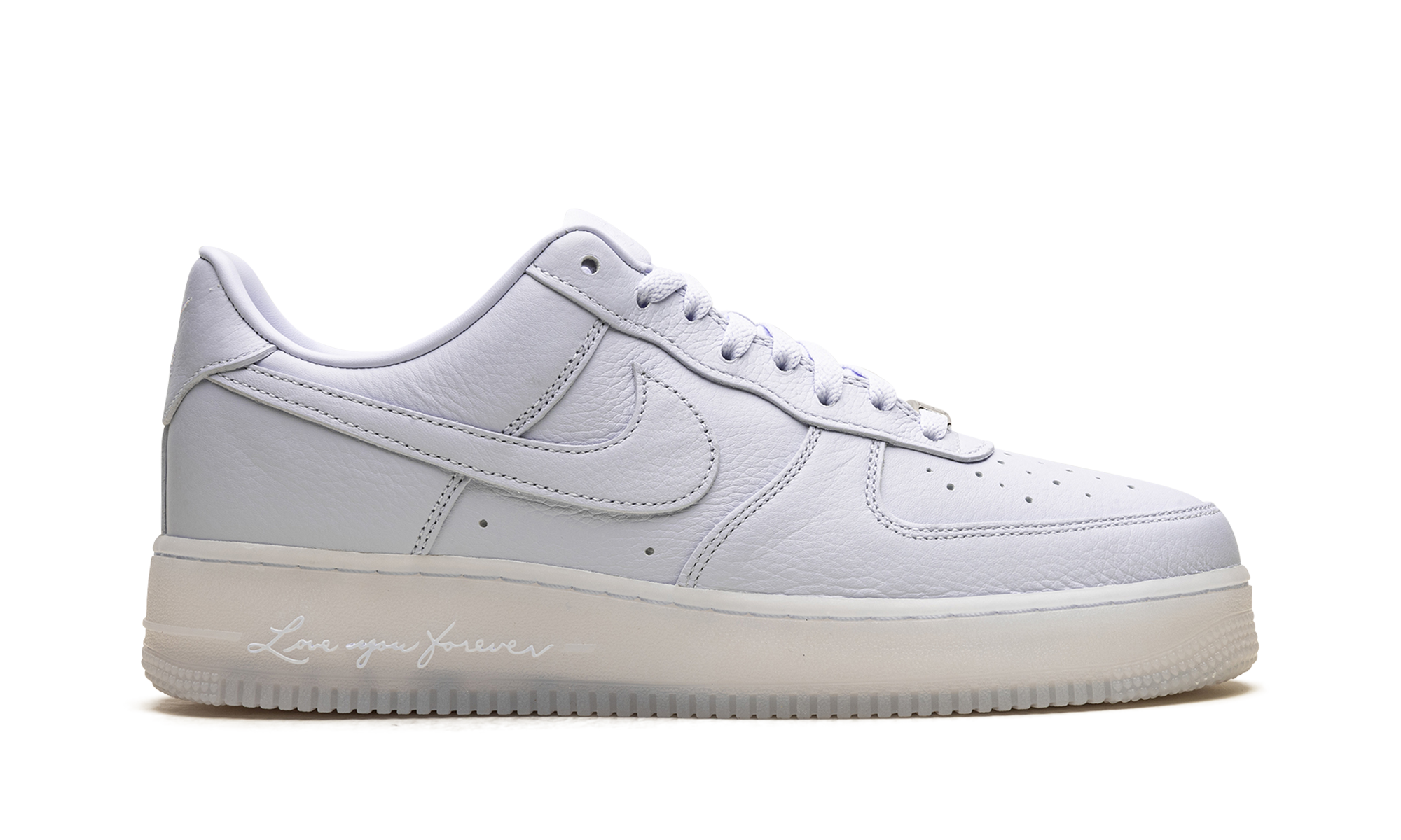 nike air force 1 low drake nocta certified lover boy palest purple+CZ8065-500+right view