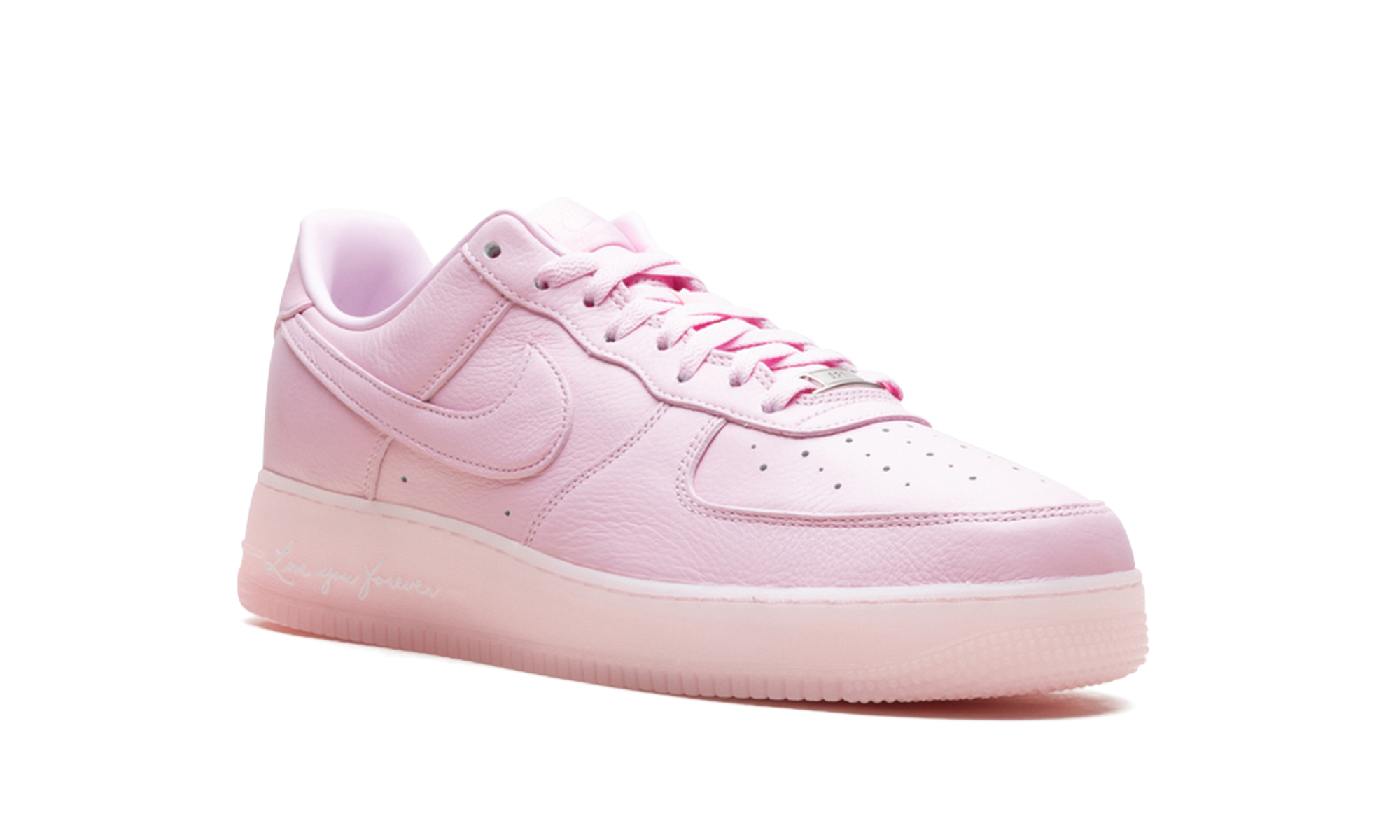 nike air force 1 low drake nocta certified lover boy pink foam+CZ8065-600+diagnol right view