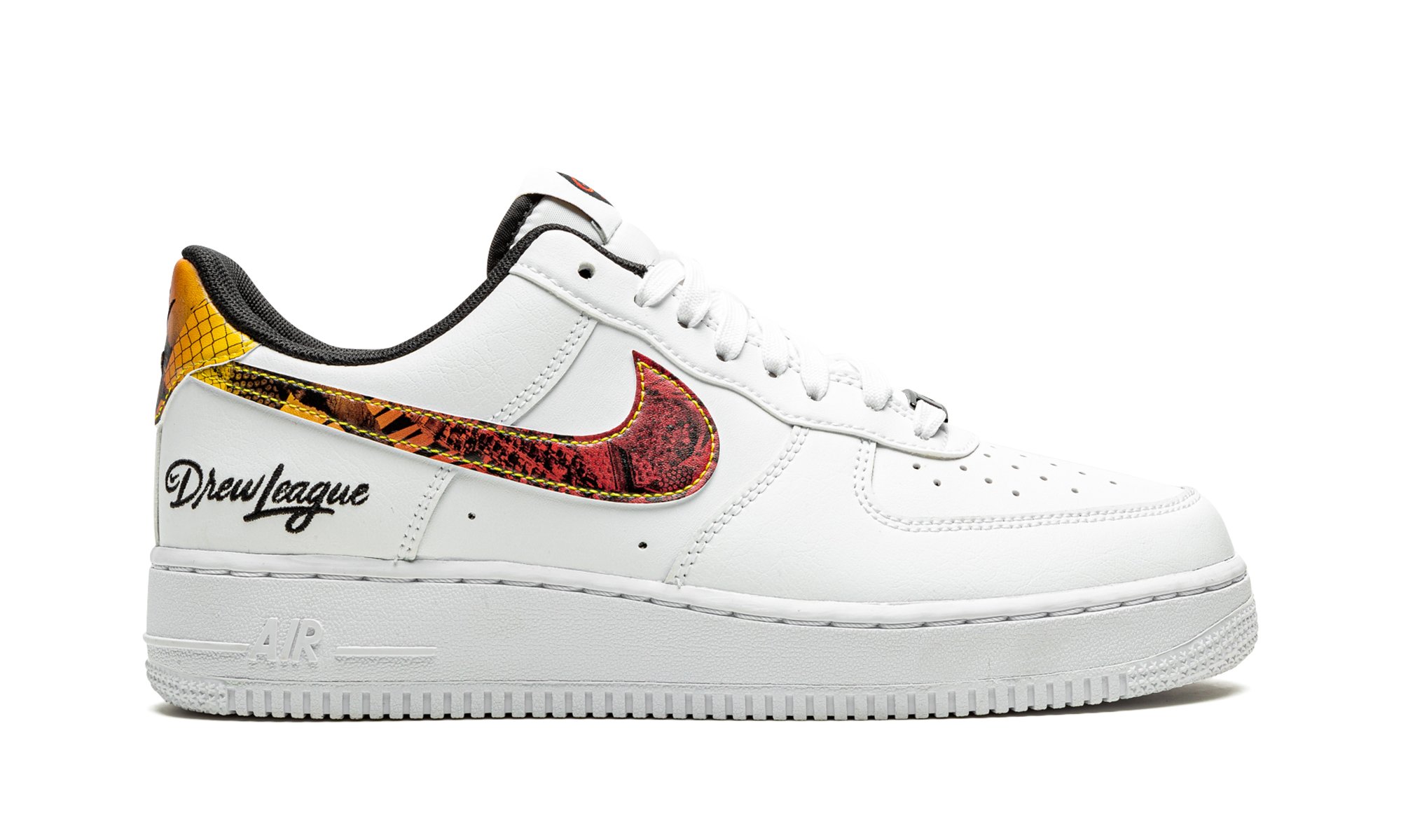 nike air force 1 low drew league 2021+DM7578-100+right view