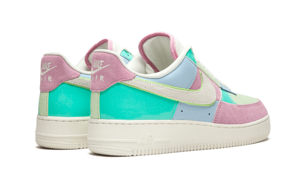 nike air force 1 low easter 2018+AH8462-400+diagnol right behind view