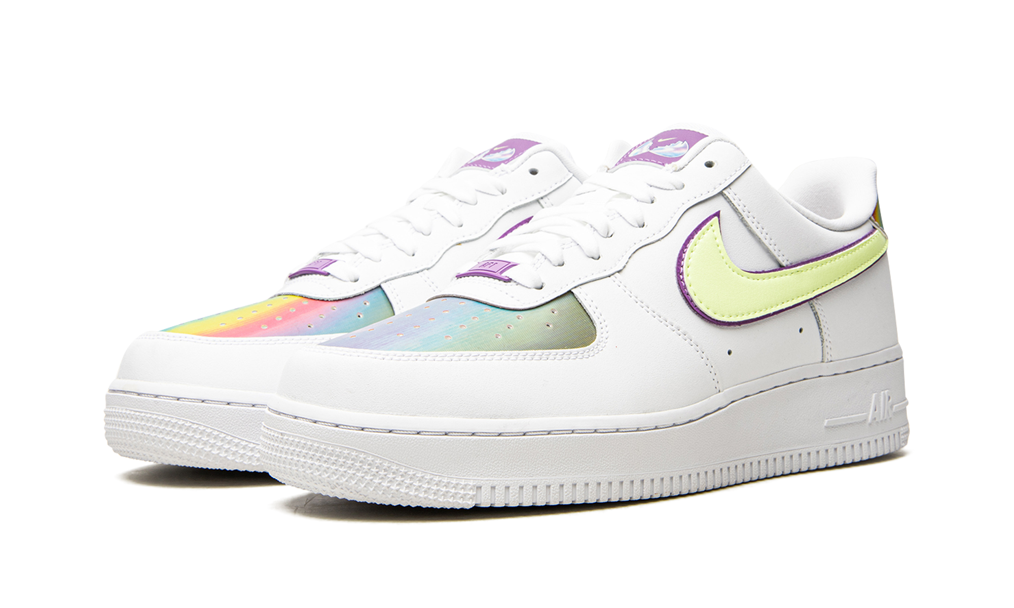 nike air force 1 low easter 2020 women s+CW0367-100+diagnol left view