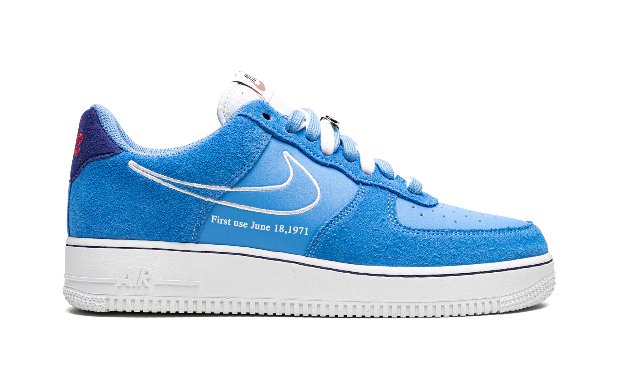 nike air force 1 low first use university blue+DB3597-400+right view