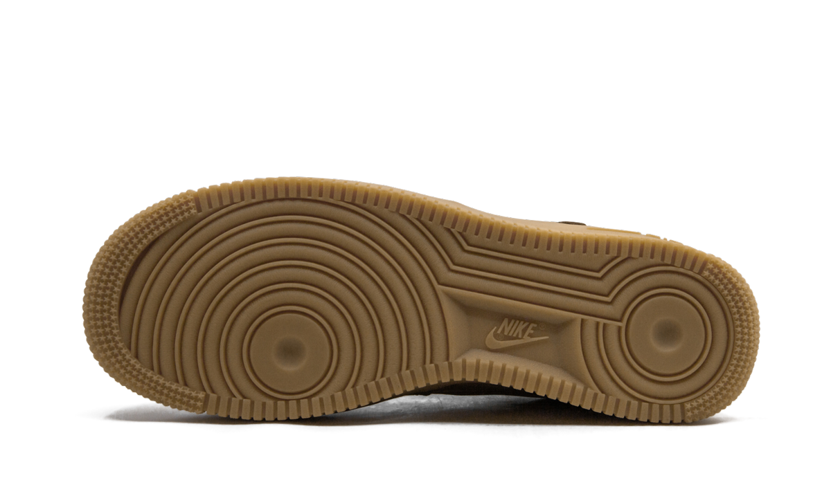 nike air force 1 low flax wheat+CJ9179-200+bottom view