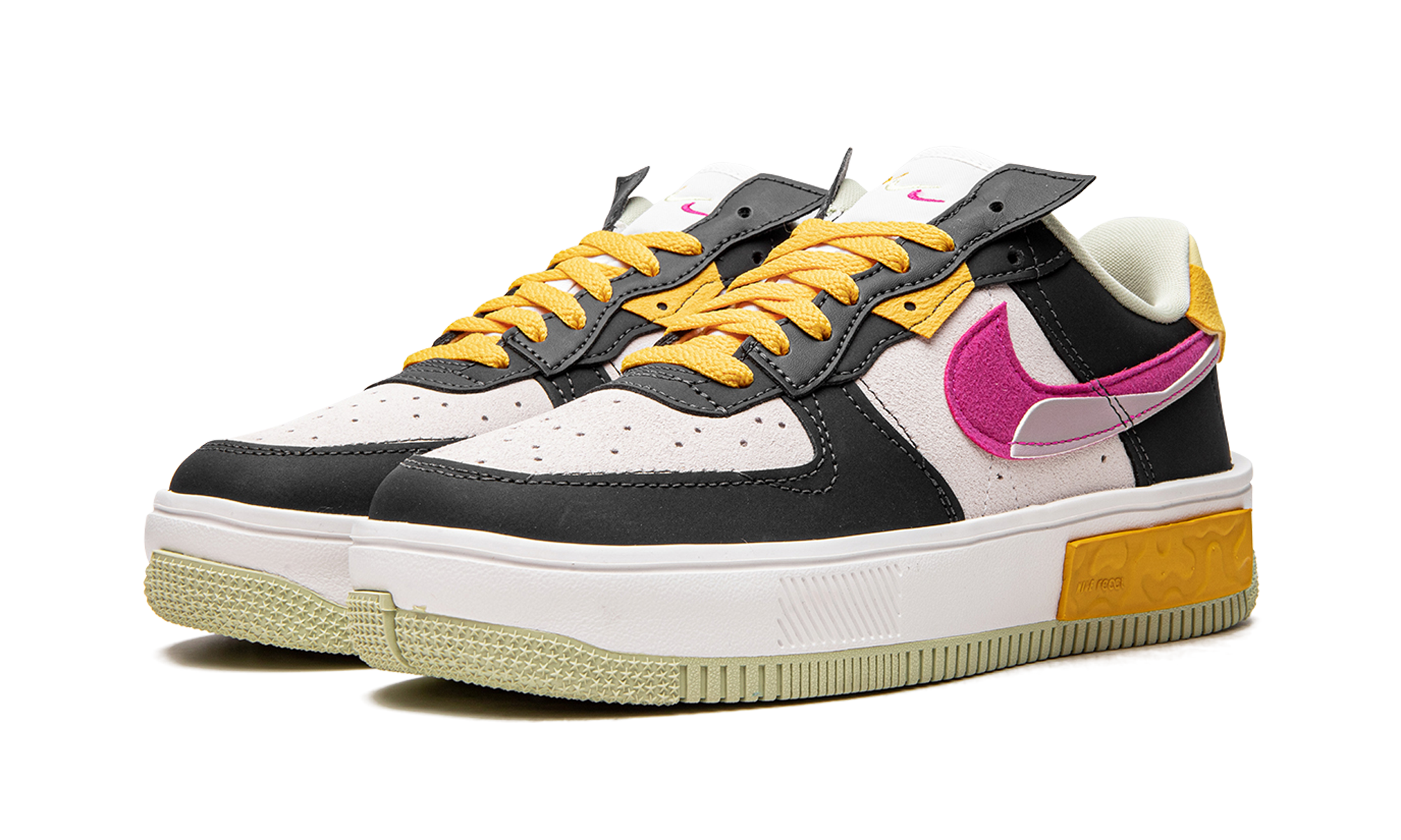 nike air force 1 low fontanka pink prime women s+DR7880-001+diagnol left view