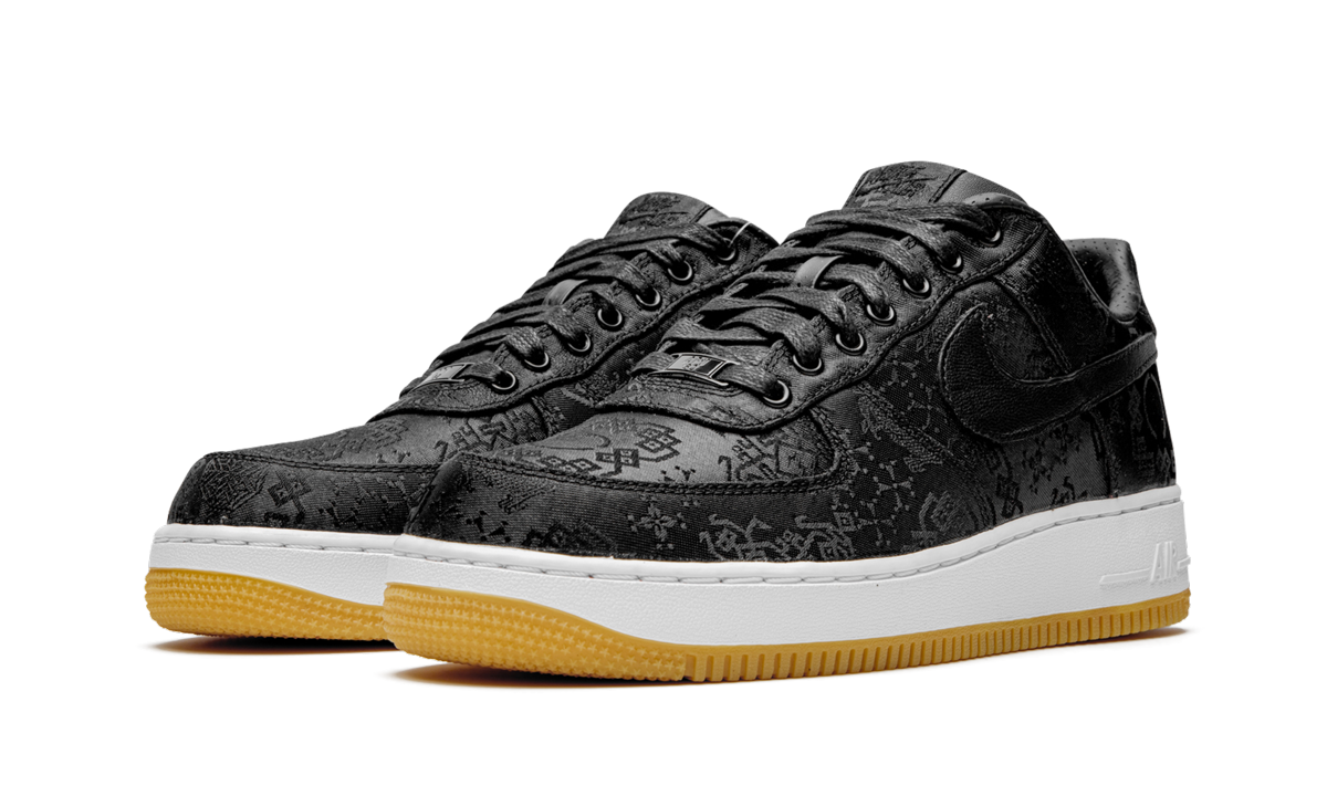 nike air force 1 low fragment x clot+CZ3986-001+diagnol left view