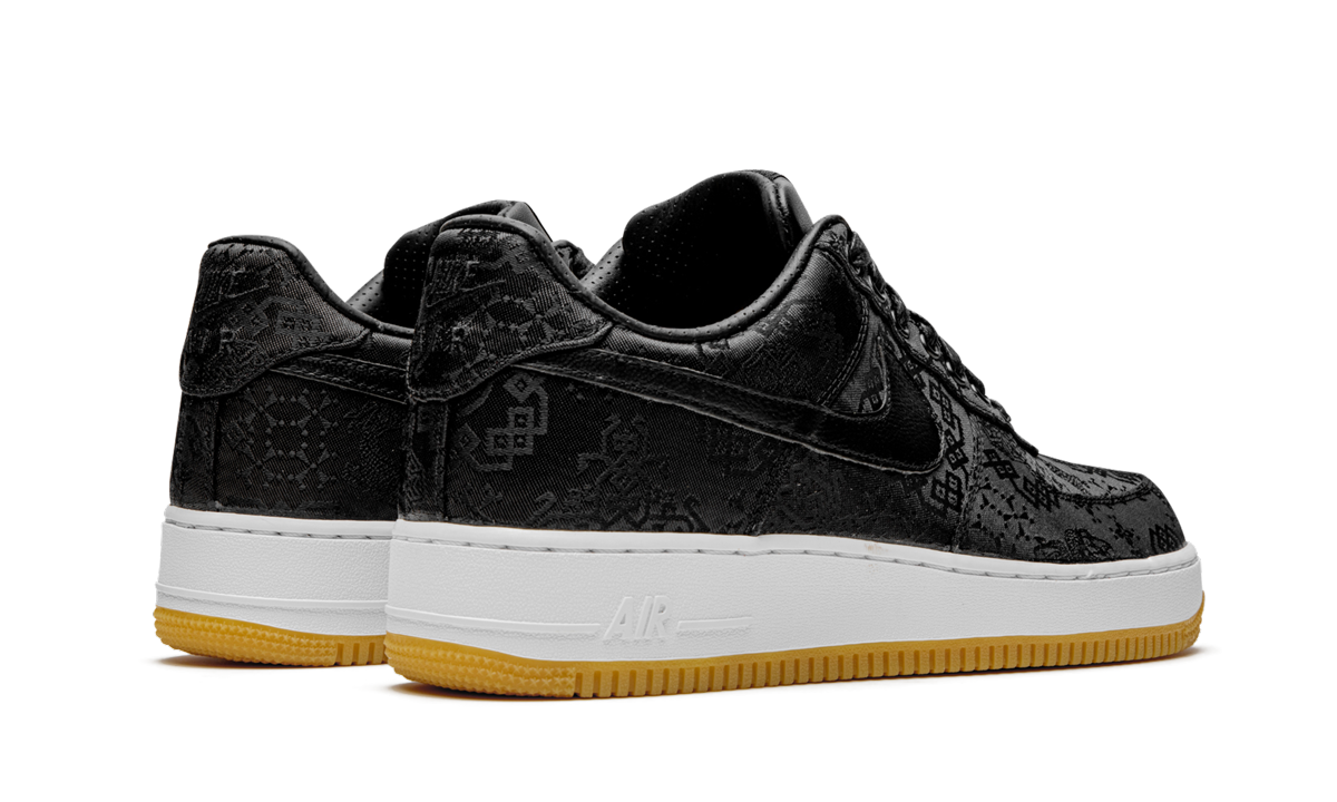 nike air force 1 low fragment x clot+CZ3986-001+diagnol right behind view