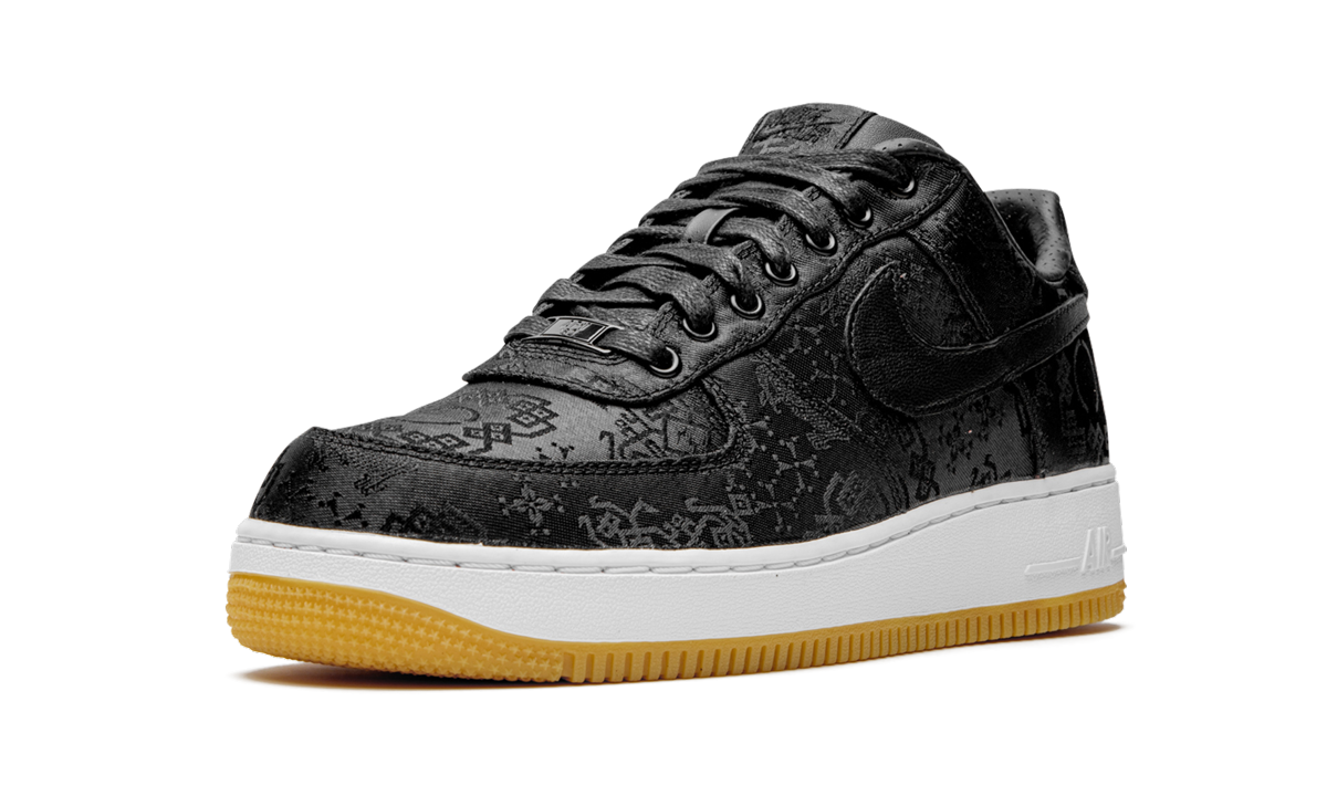 nike air force 1 low fragment x clot+CZ3986-001+left diagnol single view
