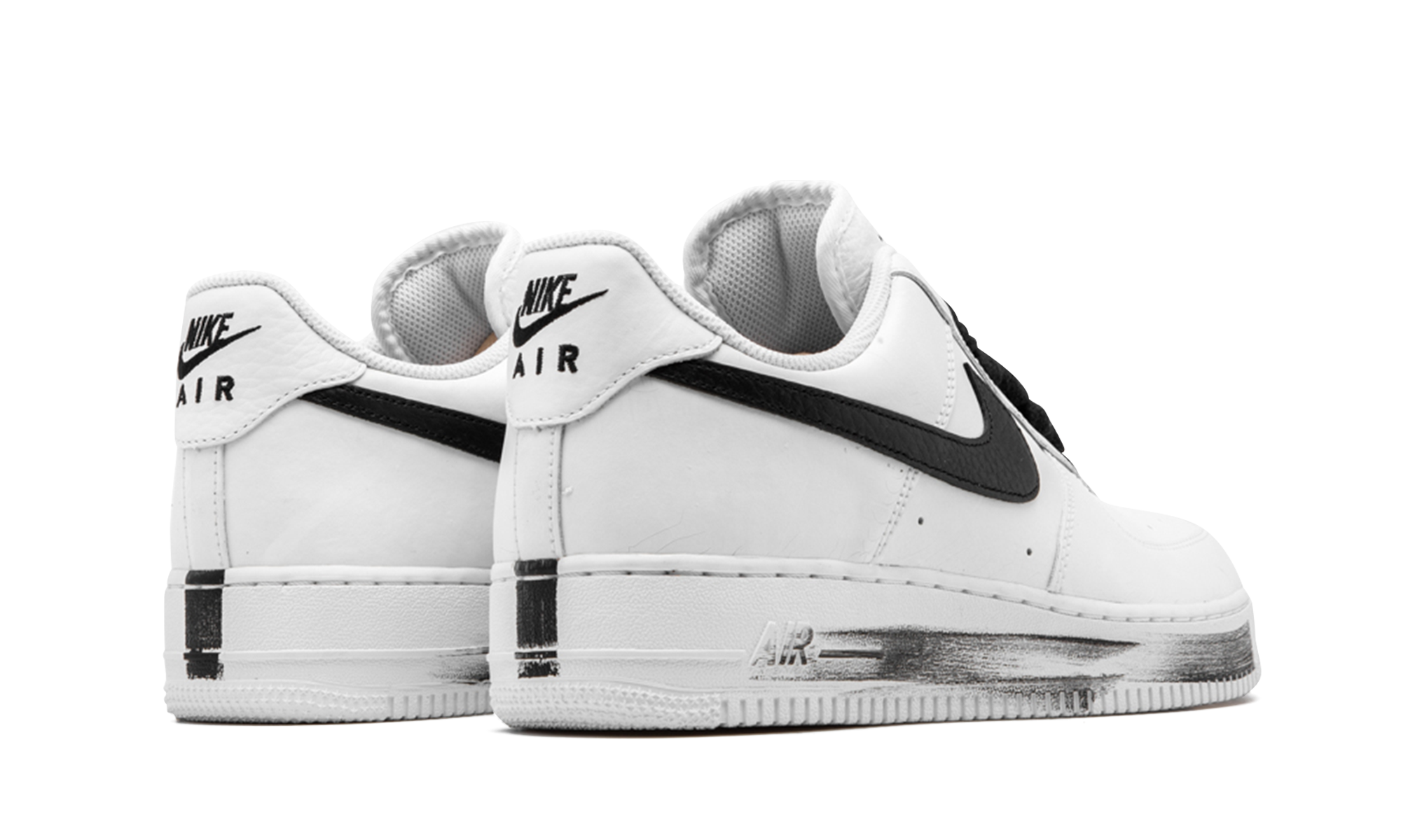 nike air force 1 low g dragon peaceminusone para noise 2 0+DD3223-100+diagnol right behind view