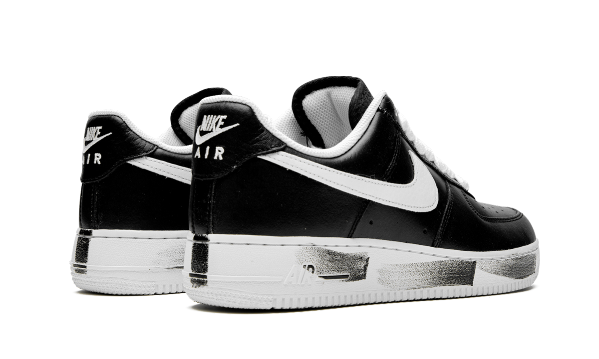 nike air force 1 low g dragon peaceminusone para noise+AQ3692-001+diagnol right behind view