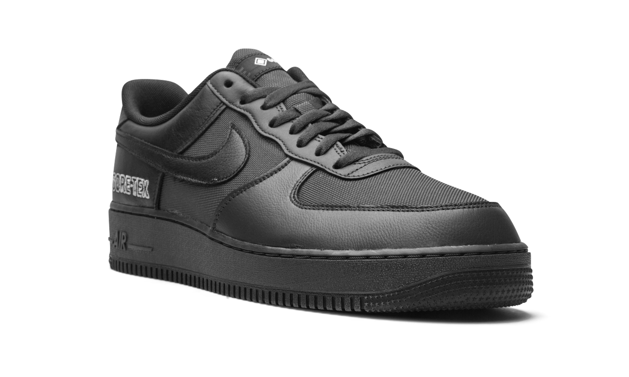 nike air force 1 low gore tex black+CT2858-001+diagnol right view
