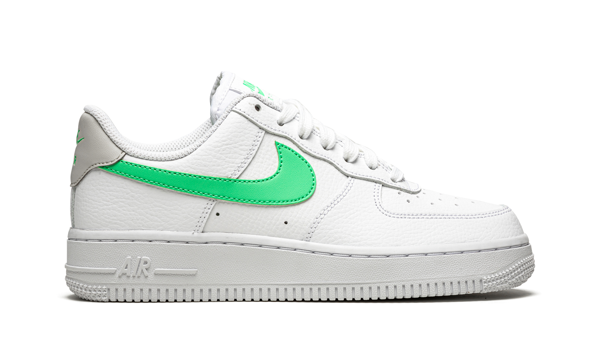 nike air force 1 low green glow women s+315115-164+right view