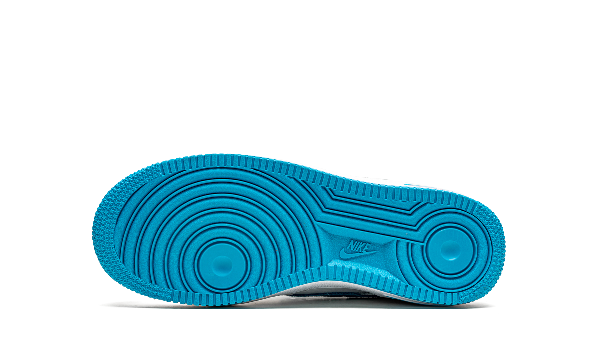 nike air force 1 low hare space jam gs+DM3353-100+bottom view