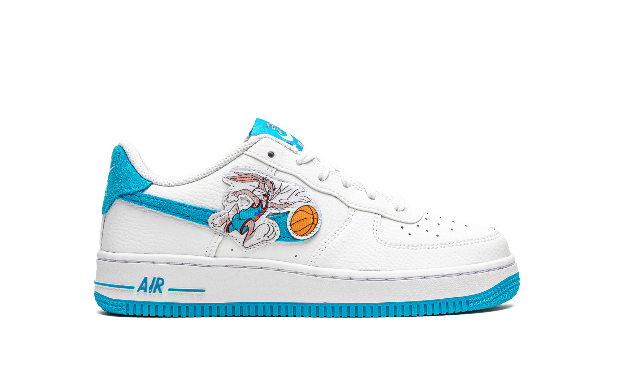 nike air force 1 low hare space jam gs+DM3353-100+right view