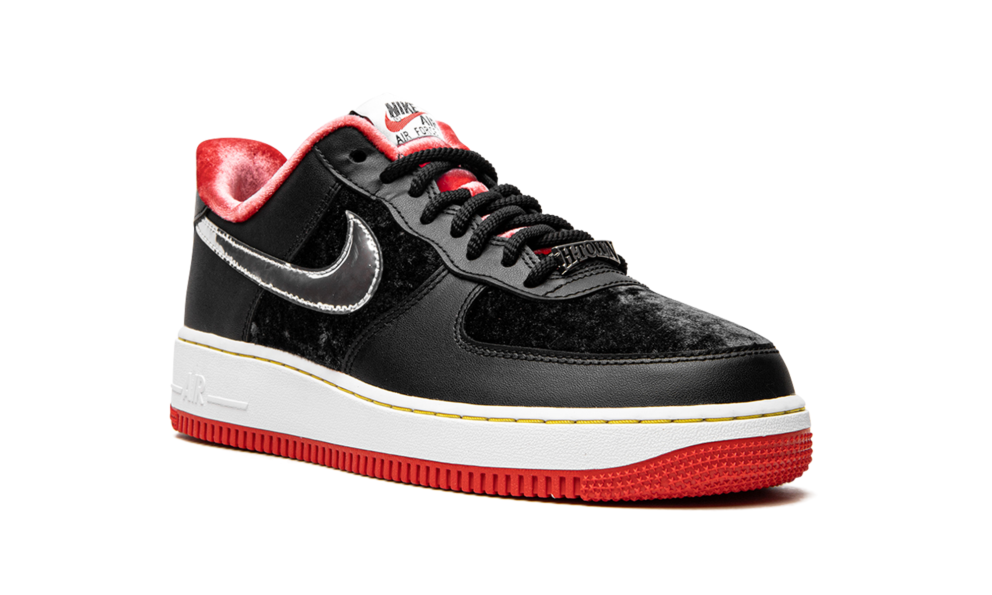 nike air force 1 low houston 2022+DZ5427-001+diagnol right view