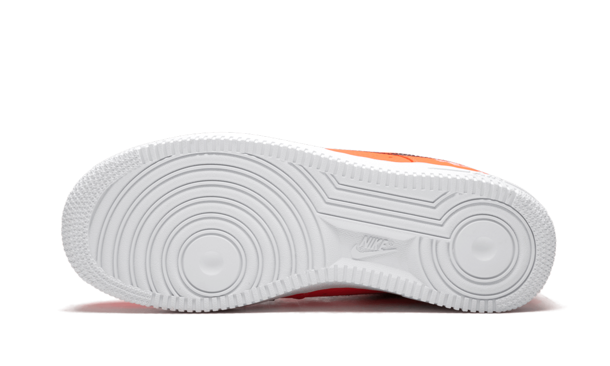 nike air force 1 low just do it pack total orange+AR7719-800+bottom view