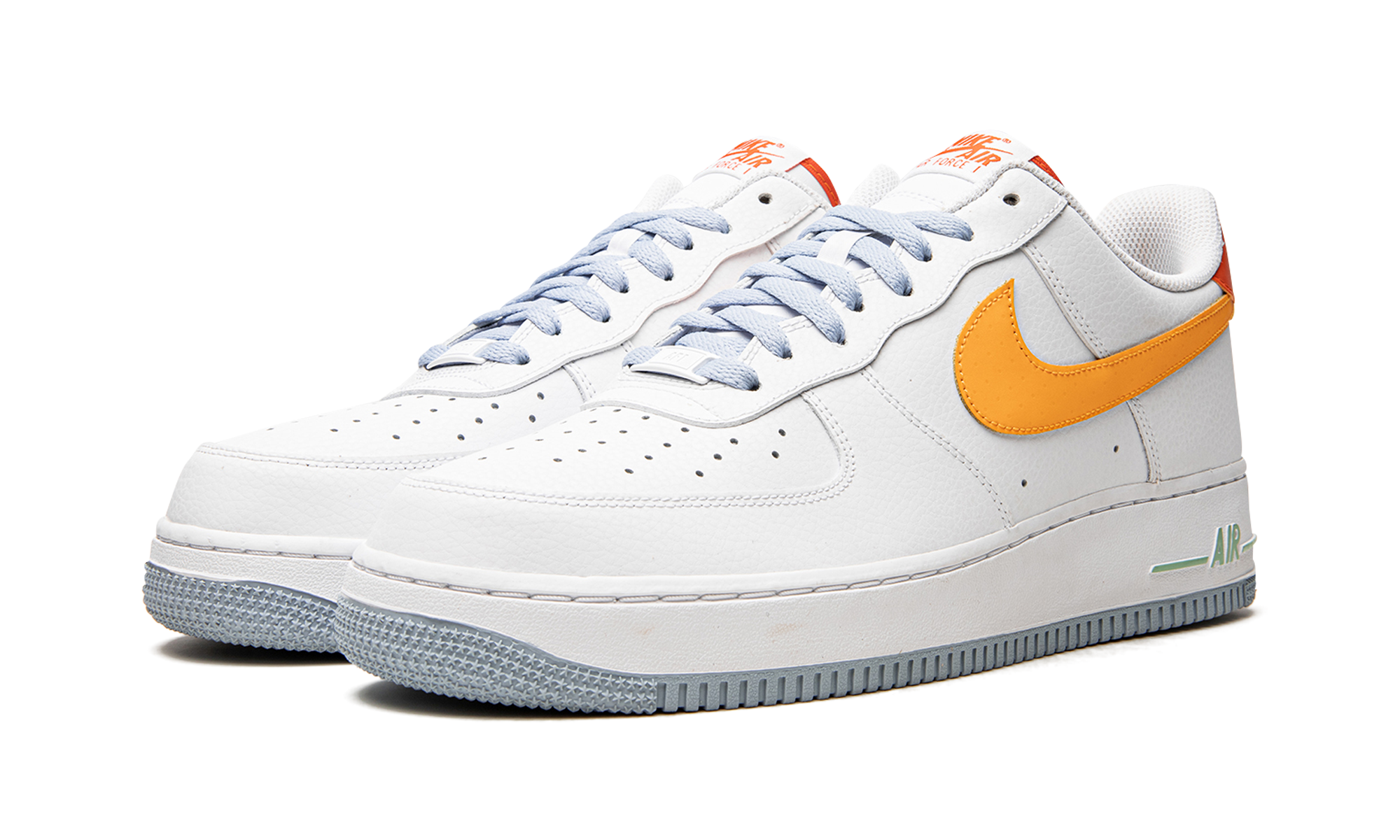 nike air force 1 low kindness day 2020+DC2196-100+diagnol left view