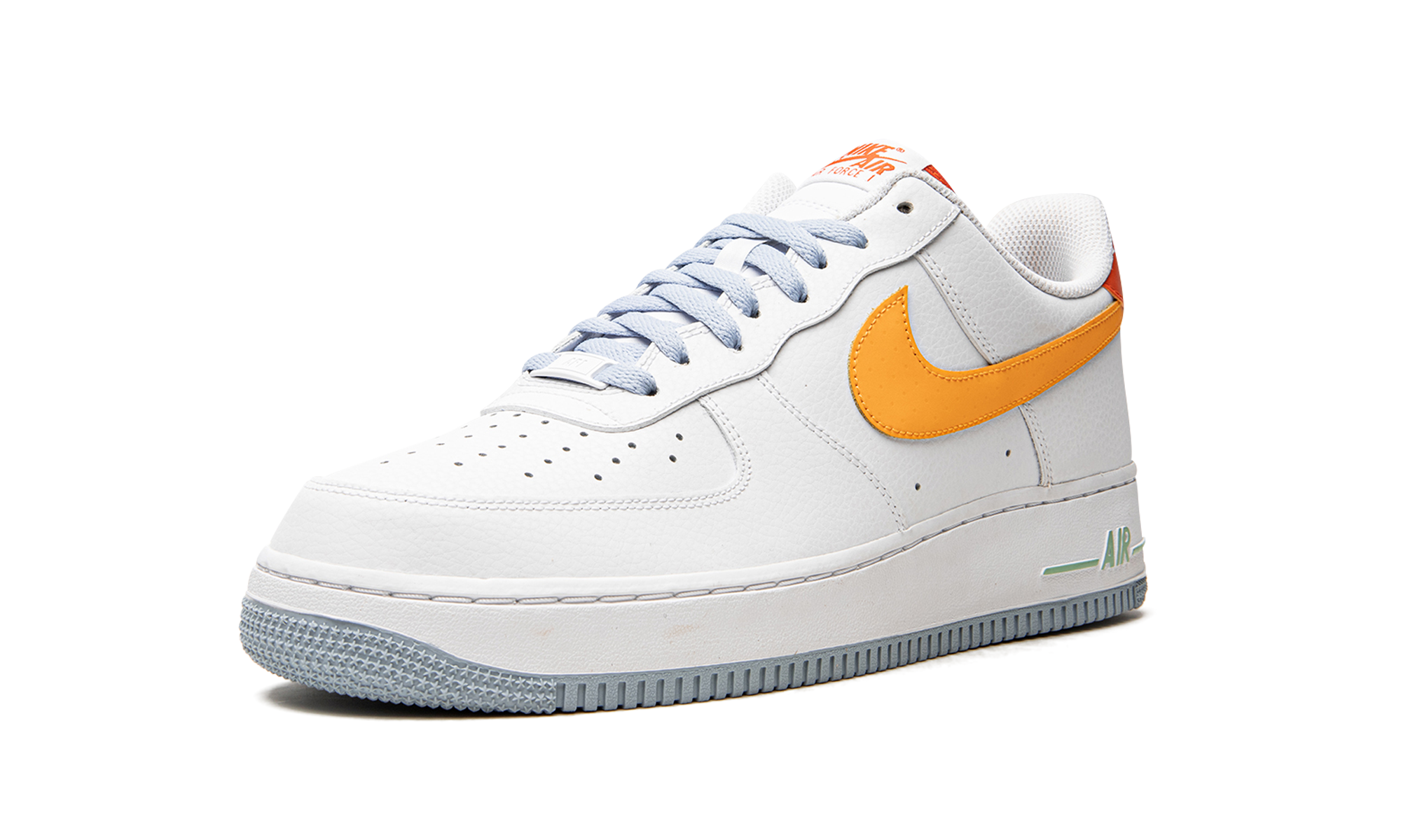 nike air force 1 low kindness day 2020+DC2196-100+left diagnol single view