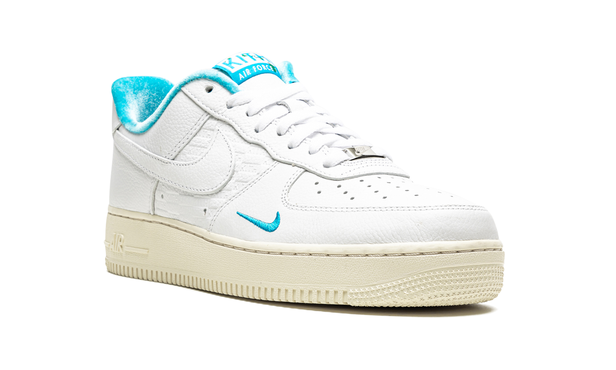 nike air force 1 low kith hawaii+DC9555-100+diagnol right view