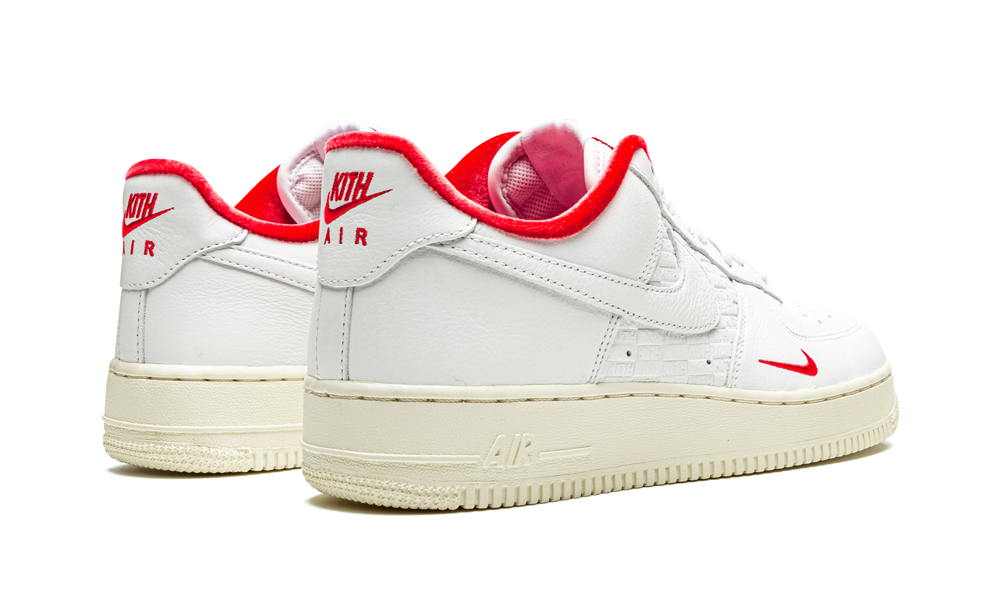 nike air force 1 low kith japan+CZ7926-100+diagnol right behind view