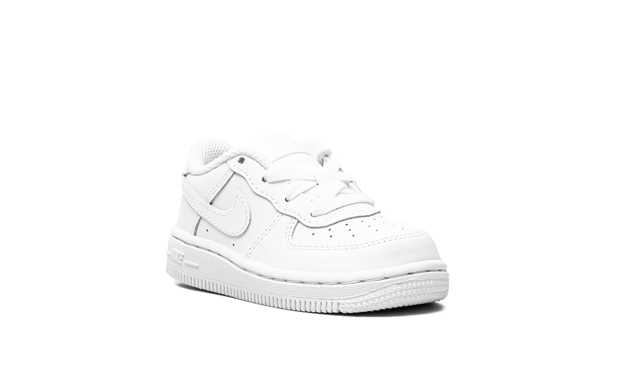 nike air force 1 low le triple white td+DH2926-111+diagnol right view